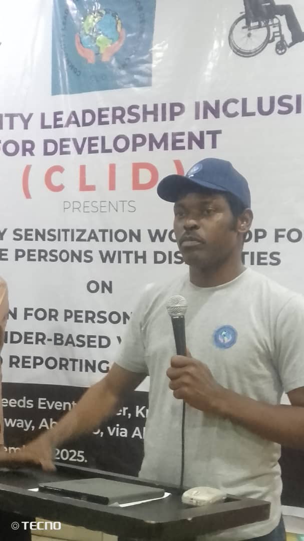 CLID sensitization workshop for women with disabilities on gender-based violence, photo 7