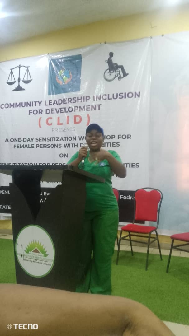 CLID sensitization workshop for women with disabilities on gender-based violence, photo 9