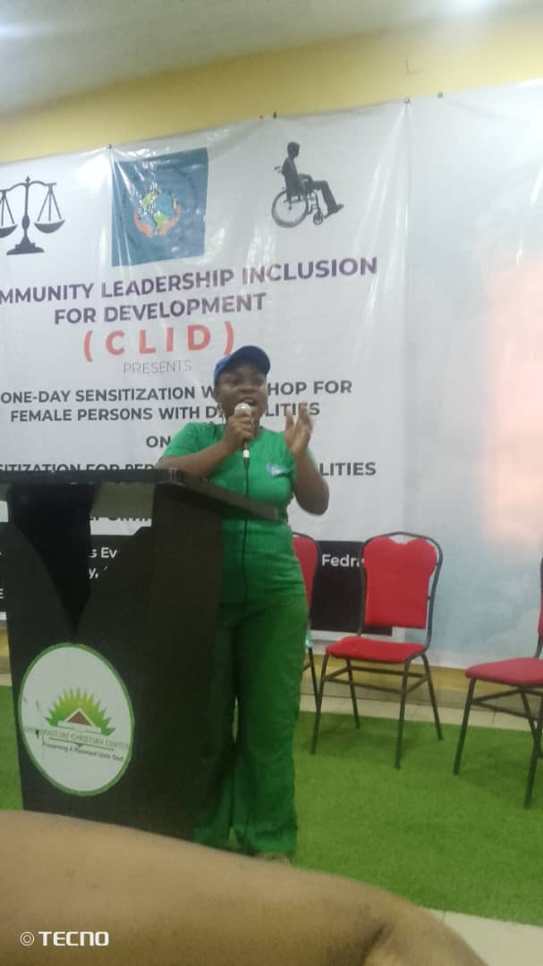 CLID sensitization workshop for women with disabilities on gender-based violence, photo 11