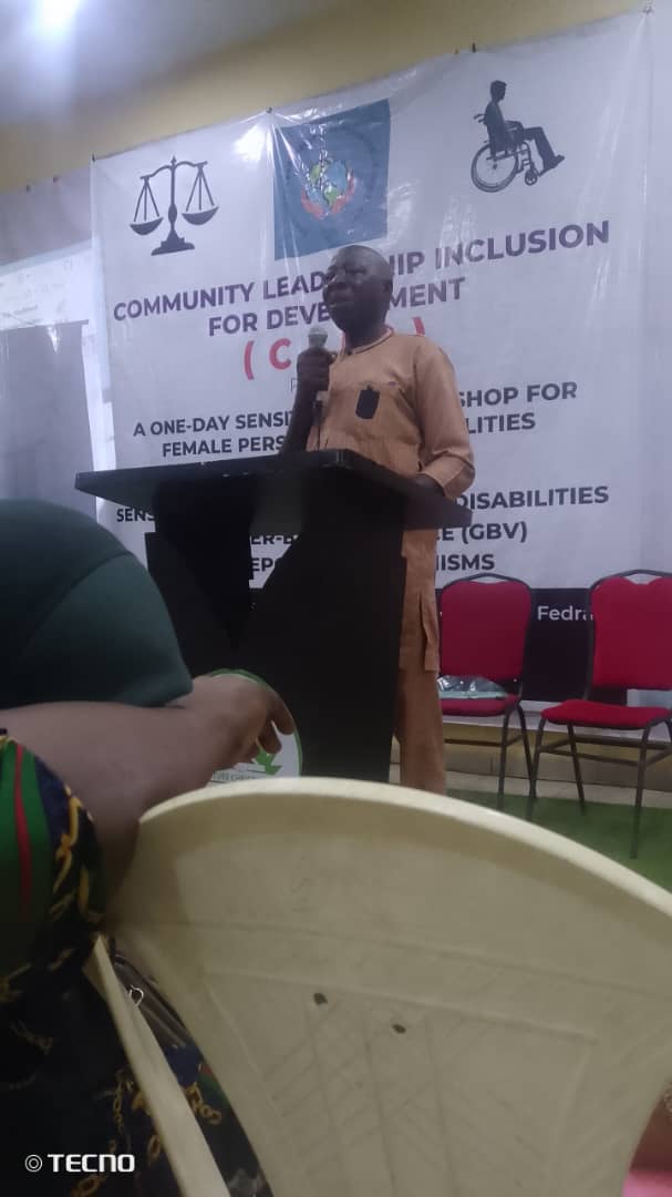 CLID sensitization workshop for women with disabilities on gender-based violence, photo 12