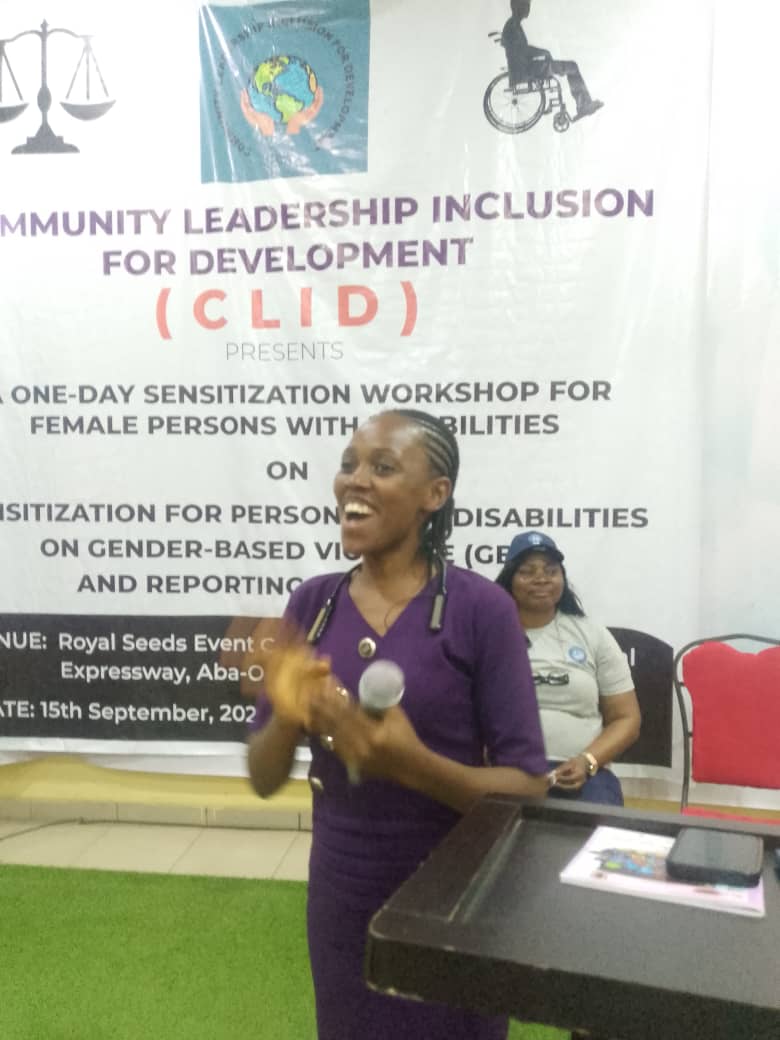 CLID sensitization workshop for women with disabilities on gender-based violence, photo 16